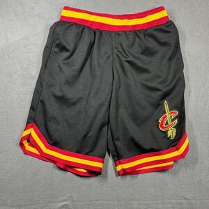 Vintage NBA Cavs Silky Dazzle Shorts 2016 Champs LeBron Kyrie‎ Mesh Y2K S